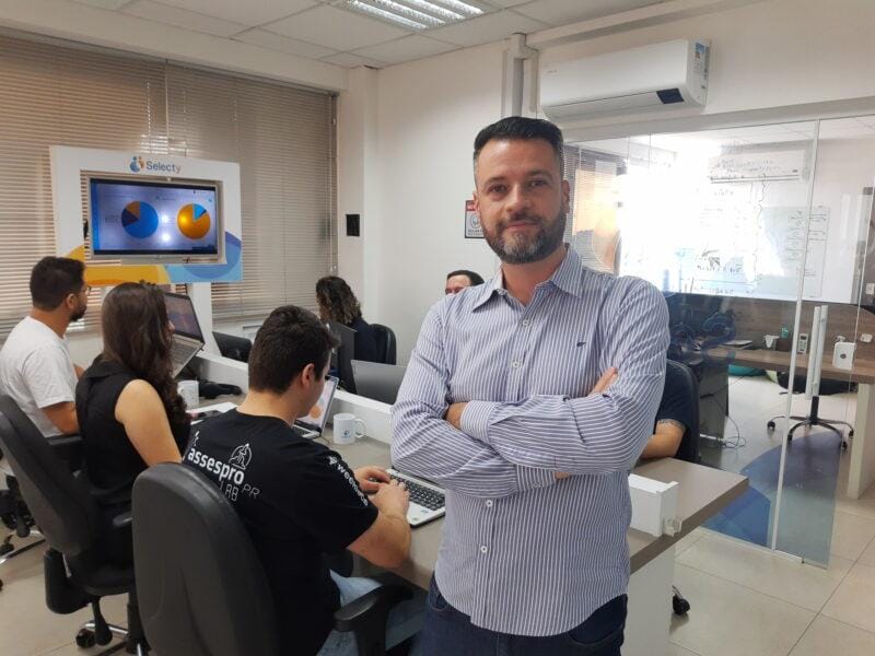 Márcio Monson, fundador e CEO da Selecty / Divulgação