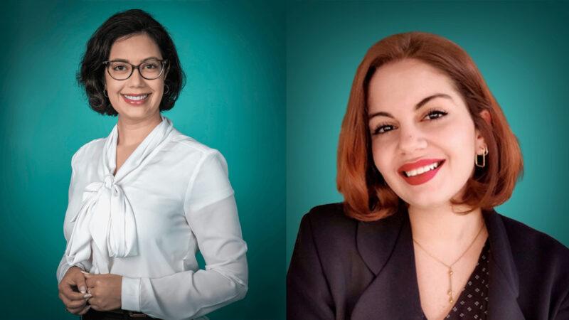 Caroline Teófilo e Maria Fernanda Salcedo, ambas do Peck Advogados / Divulgação