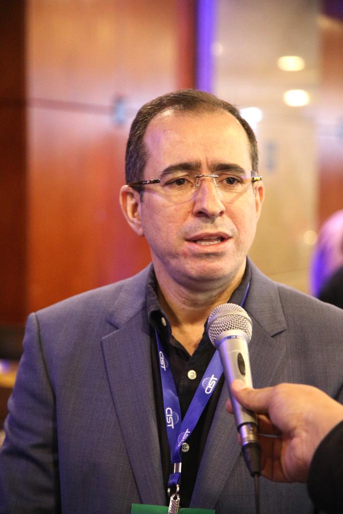 Adailton Dias na Expo CIST 2022 / Divulgação