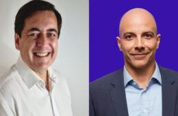 Claudio Macedo, co-founder da BLUECYBER, MGA; e Eduardo Rocha, outro co-founder da BLUECYBER / Divulgação