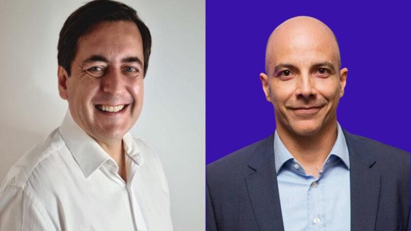 Claudio Macedo, co-founder da BLUECYBER, MGA; e Eduardo Rocha, outro co-founder da BLUECYBER / Divulgação