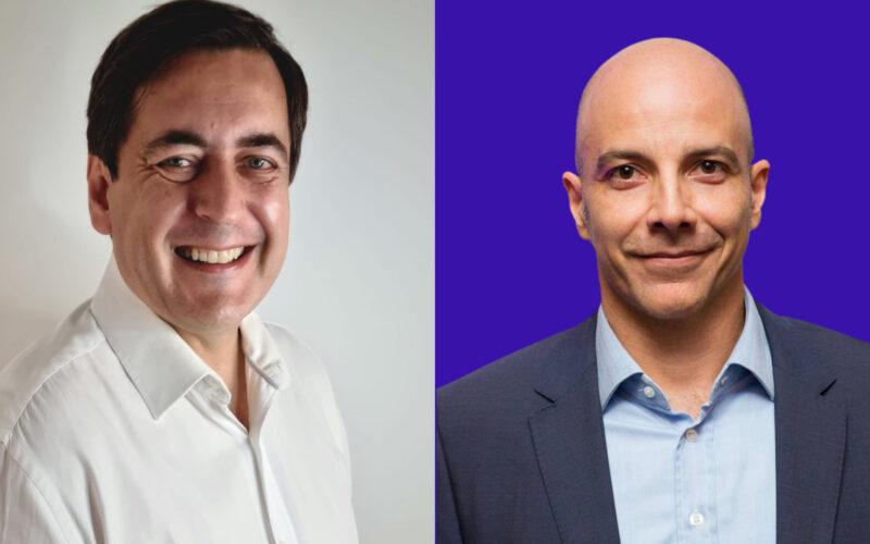 Claudio Macedo, co-founder da BLUECYBER, MGA; e Eduardo Rocha, outro co-founder da BLUECYBER / Divulgação