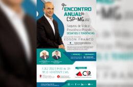 Edson Franco, presidente da FenaPrevi, participa do 9º Encontro do CSP-MG / Divulgação