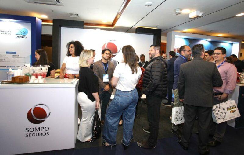 Stand da Sompo Seguros na Expo CIST 2022 / Divulgação