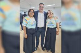 Marcio Coutinho, diretor da CAPEMISA Capitalização, durante as Olimpíadas Especiais das APAES / Divulgação
