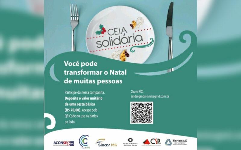 Natal: Mercado mineiro de seguros promove campanha 'Ceia Solidária' / Divulgação