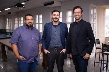 Josimar Romolo, Alexis Morais e David Castro, diretores da Aquarium Tech / Divulgação