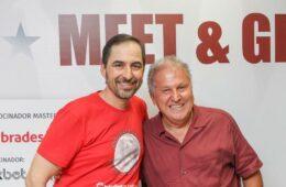 Alexandre Nogueira, Diretor de Marketing da Bradesco Seguros, e o ex-jogador Zico / Foto: Divulgação
