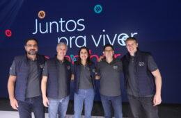 Renato Roperto, Luciano Calheiros, Karine Barros, Eduard Folch e David Beatham / Foto: Divulgação