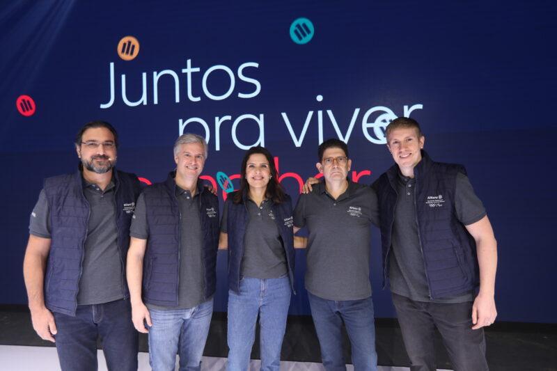 Renato Roperto, Luciano Calheiros, Karine Barros, Eduard Folch e David Beatham / Foto: Divulgação