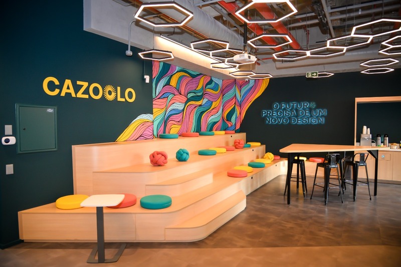 Cazoolo é o primeiro Centro de Desenvolvimento de Embalagens para Economia Circular do Brasil e foi planejado para estimular a interatividade e criatividade