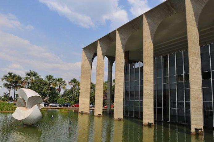 Brasília - monumentos e prédios públicos - Palácio Itamaraty diplomacia Ministério de Relações Exteriores