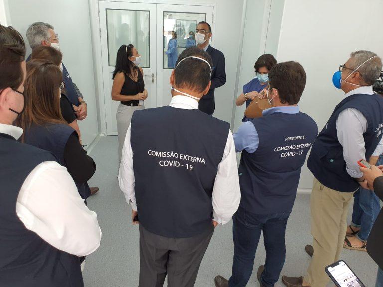 Saúde - coronavírus - comissão externa da Covid-19 visita Fiocruz Fundação Oswaldo Cruz (28/7/20)