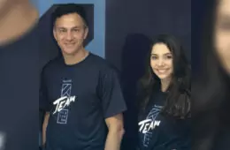 Valdenir Menegat e Luana Menegat, respectivamente sócio e CEO da Razonet Contabilidade Digital / Divulgação
