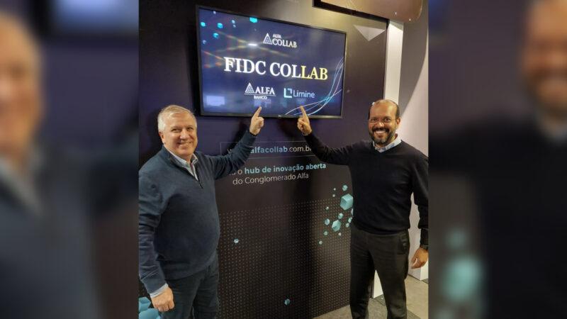 Francisco Perez (diretor de Novos Negócios, responsável pelo Hub de Inovação Alfa Collab e pela Área de ESG do Alfa) e Elton César Porpino (CEO da Limine DTVM) / Foto: Divulgação
