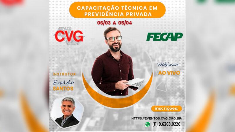 CVG SP promove Capacitação Técnica em Previdência Privada / Foto: Divulgação