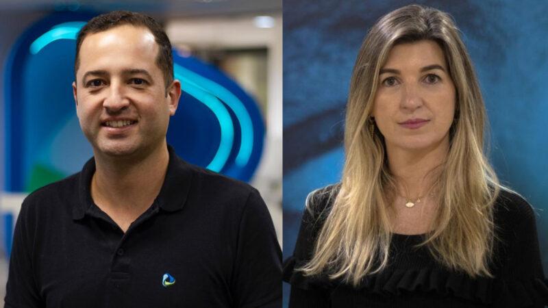 João Carlos Armesto, vice-presidente Comercial e Marketing da Tempo; e Renata Estender, diretora técnica da área de Gestão de Custos e Contratos da Tempo / Divulgação