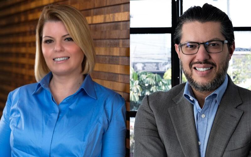 Fernanda Carvalho, diretora de tecnologia da Europ Assistance Brasil; e Newton Queiroz, CEO da Europ Assistance Brasil / Divulgação