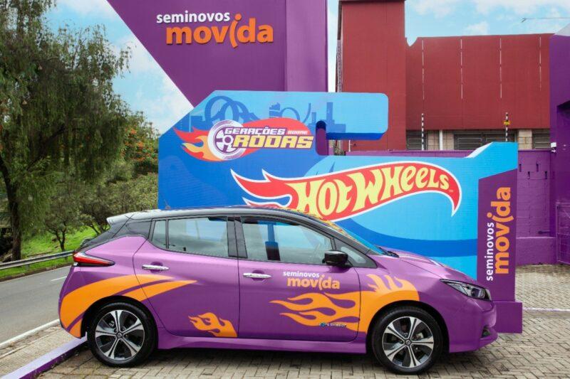 Seminovos Movida se une à Hot Wheels para Test Drive Premiado Gerações Sobre Rodas / Foto: Divulgação