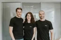 Eduardo Marcellini, Amanda Fagundes e Luiz Sampaio, sócios do Grupo Stoa / Divulgação
