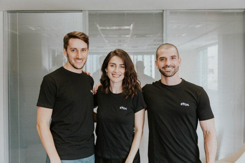 Eduardo Marcellini, Amanda Fagundes e Luiz Sampaio, sócios do Grupo Stoa / Divulgação