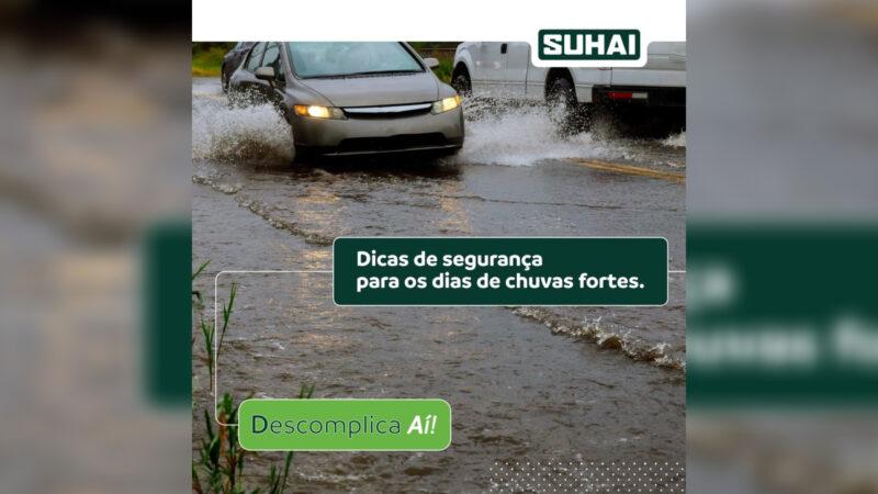 Suhai Seguradora dá dicas importantes para o período de fortes chuvas / Foto: Divulgação