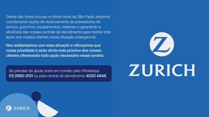 Plano de emergência da Zurich atende clientes e população do Litoral Norte de São Paulo / Foto: Reprodução
