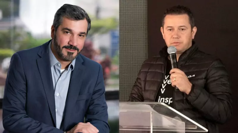 Rogerio Guandalini, diretor Comercial e Marketing da Europ Assistance Brasil; e Gabriel Loureiro, diretor de Pós-vendas da Kia Brasil / Divulgação