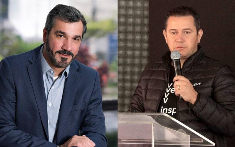 Rogerio Guandalini, diretor Comercial e Marketing da Europ Assistance Brasil; e Gabriel Loureiro, diretor de Pós-vendas da Kia Brasil / Divulgação