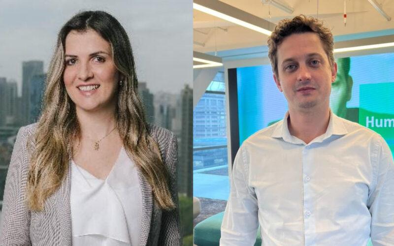 Patricia Siequeroli, diretora de Gestão e Planejamento Comercial da HDI Seguros; e André Truzzi, diretor de Novos Negócios e PMO da HDI Seguros / Divulgação