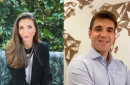 Cristiane Martins da Silva e Felipe Prado Ribeiro, diretores da Sompo Seguros / Foto: Divulgação