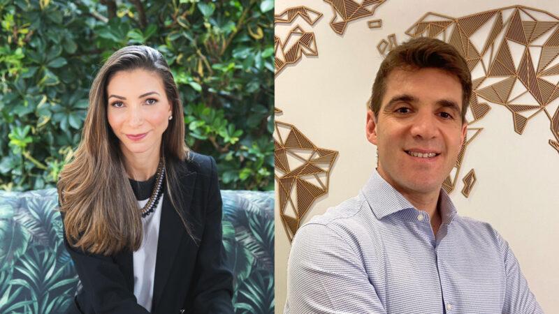 Cristiane Martins da Silva e Felipe Prado Ribeiro, diretores da Sompo Seguros / Foto: Divulgação