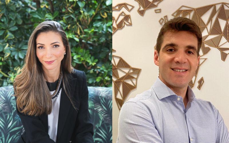 Cristiane Martins da Silva e Felipe Prado Ribeiro, diretores da Sompo Seguros / Foto: Divulgação