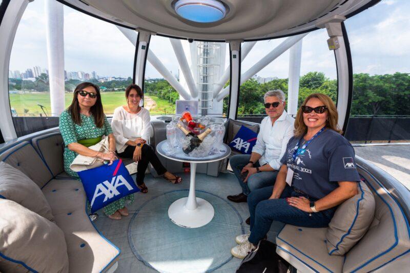 AXA no Brasil leva 440 colaboradores para passeio na Roda Rico / Foto: Divulgação