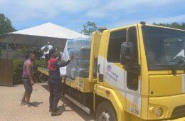 Europ Assistance entrega oito toneladas de doações aos desabrigados no litoral norte de SP / Foto: Divulgação