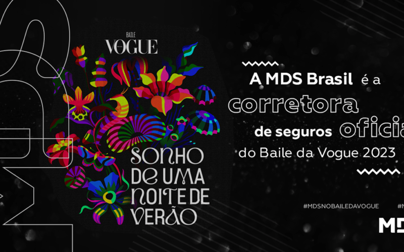 MDS Brasil é a corretora de seguros oficial do Baile da Vogue 2023 pelo terceiro ano consecutivo / Foto: Divulgação