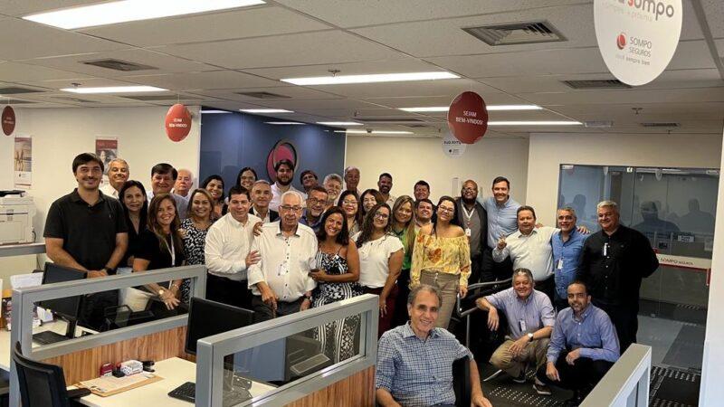 Representantes da Sompo Seguros e Assessorias de Seguros do RJ durante encontro / Divulgação