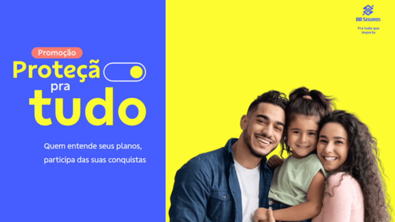 BB Seguros lança campanha "Proteção Pra Tudo" e vai sortear prêmios em dinheiro / Foto: Divulgação