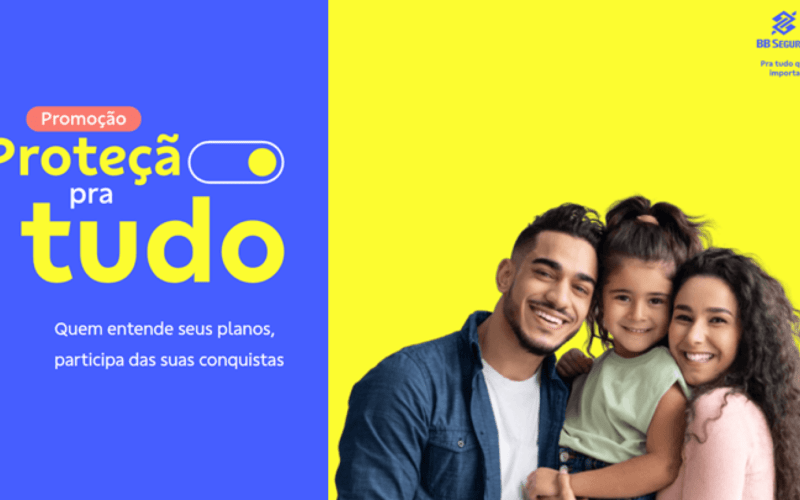 BB Seguros lança campanha "Proteção Pra Tudo" e vai sortear prêmios em dinheiro / Foto: Divulgação