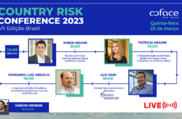 Coface promove Country Risk Conference 2023 no próximo dia 23 de março / Reprodução