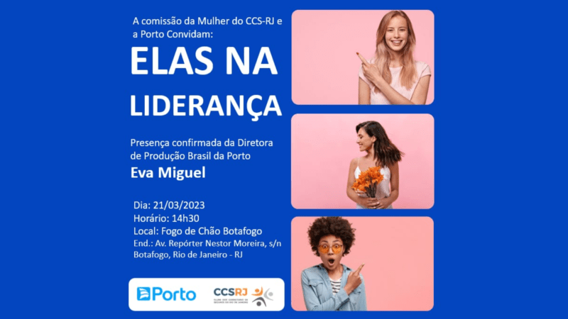 Comissão da Mulher do CCS-RJ, em parceria com a Porto, comemora o Dia Internacional da Mulher / Divulgação