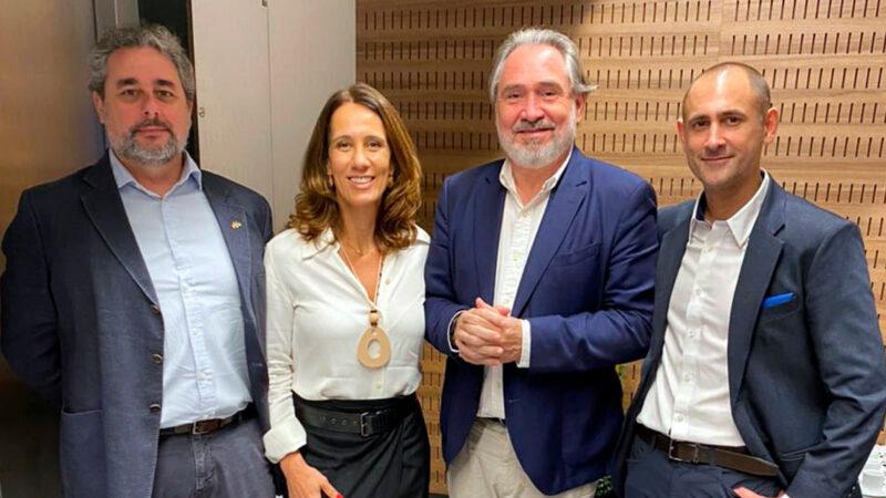 Andoni Hernandez, Claudia Machado, Carlos Delgado e Mark Ramsook / Foto: Divulgação