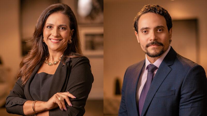 Larissa Sento-Sé Rossi e Victor Graça, sócios da área cível do escritório Pessoa & Pessoa / Foto: Divulgação