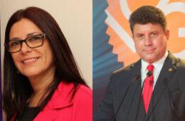 Sonia Marra, diretora de Ensino do CVG-RJ; e Octávio Perissé, presidente da entidade / Foto: Reprodução