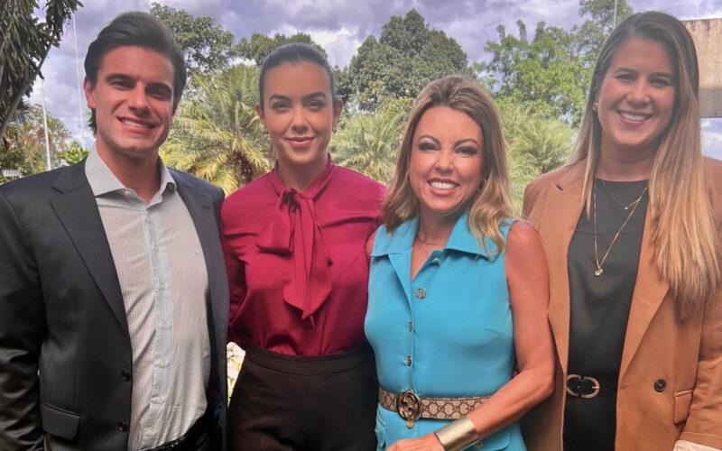 Representantes da Junto Seguros e RM7 Corretora / Foto: Divulgação