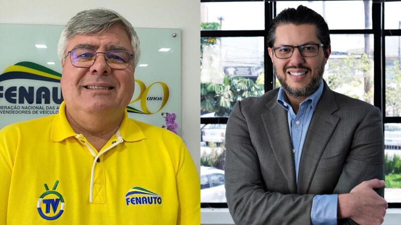 Enilson Sales, presidente da Fenauto; e Newton Queiroz, CEO da Europ Assistance Brasil / Foto: Divulgação