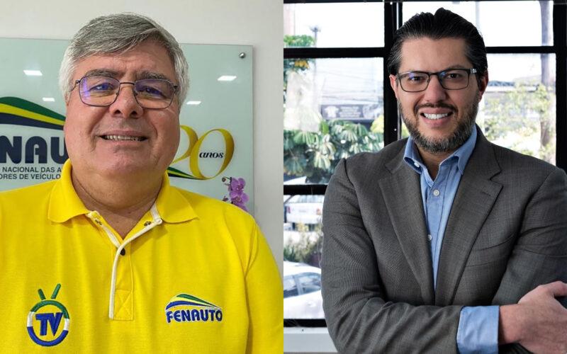 Enilson Sales, presidente da Fenauto; e Newton Queiroz, CEO da Europ Assistance Brasil / Foto: Divulgação