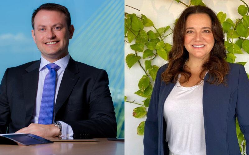Os executivos João Amato e Marcia Radavelli / Foto: Reprodução