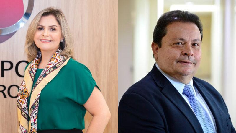 Diana Aparecida de Araújo, superintendente Técnica de Vida da Sompo Seguros; e Fernando Grossi, diretor Executivo Comercial e de Marketing da Sompo Seguros / Foto: Divulgação