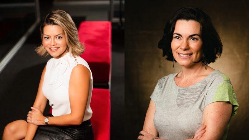 Mayra Borges, vice-presidente de Negócios da Getnet Brasil; e Daniela Sanchez, superintendente executiva do Jurídico da Getnet Brasil / Foto: Divulgação